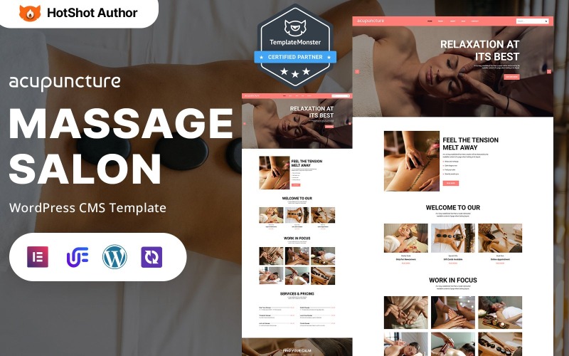 Akupunktura - Luksusowe Spa i Wellness WordPress Responsywny Motyw