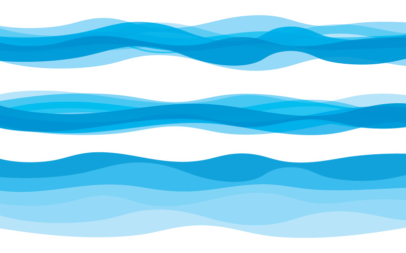 Watergolf Illustratie Achtergrond Sjabloon v.9