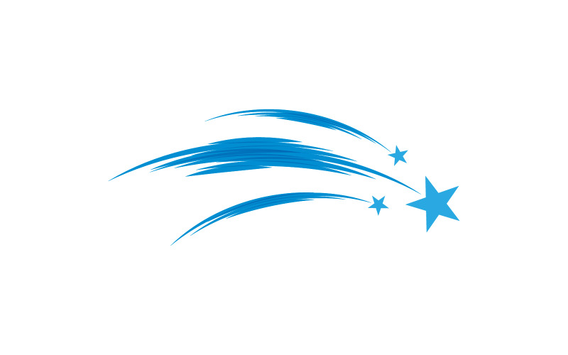 Blast Star ikona Šablona vektorové ilustrace logo design v.20