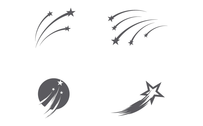 Blast Star-pictogram Sjabloon vectorillustratie logo-ontwerp v.16
