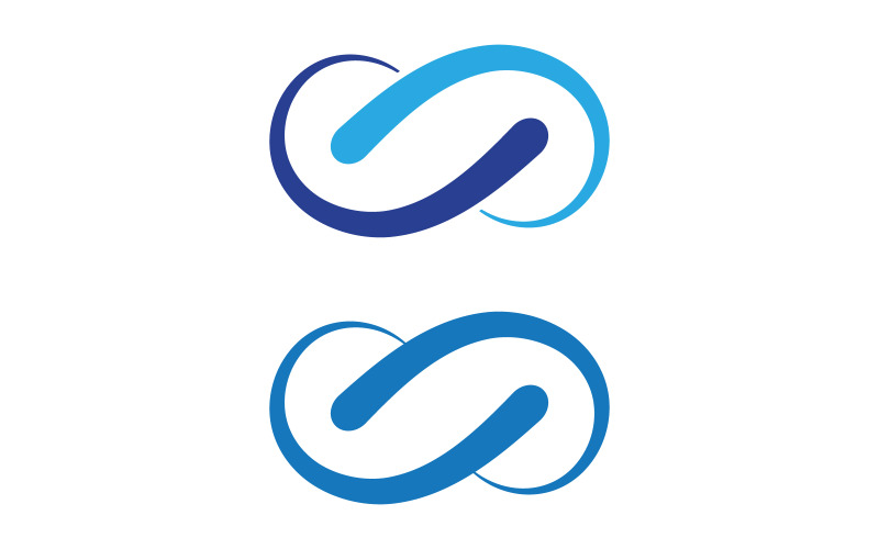 Infinity Concept Design Vektorové ilustrace ikony Logo šablona v.4