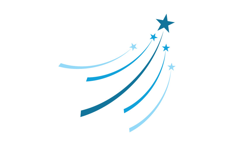 Modèle d'icône Blast Star, illustration vectorielle, création de logo v.19