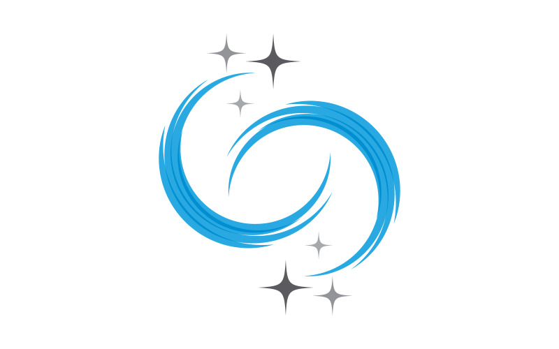 Blast Star-pictogram Sjabloon vectorillustratie logo-ontwerp v.34