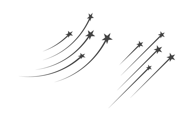 Icona Blast Star Template illustrazione vettoriale logo design v.42