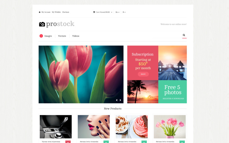 онлайн портфолио тема magento