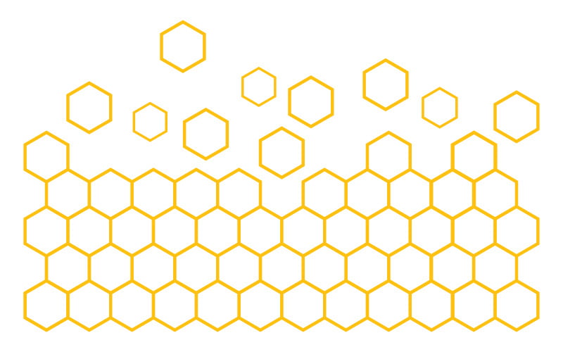 Honeycomb background texture illustration design v.5