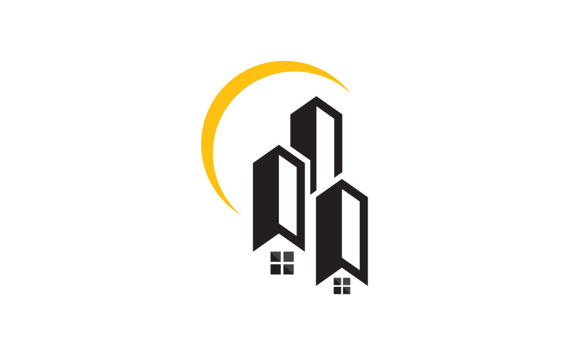 房地产、物业和建筑标志设计模板 v.11