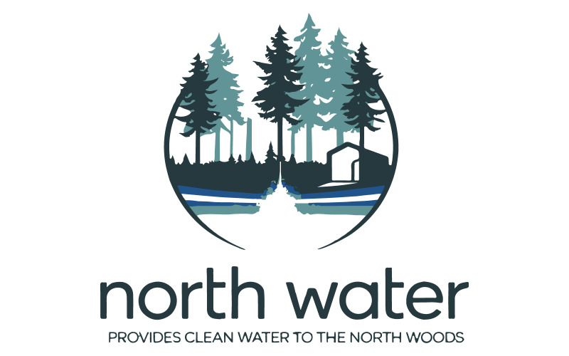 Um logotipo para a empresa North Water
