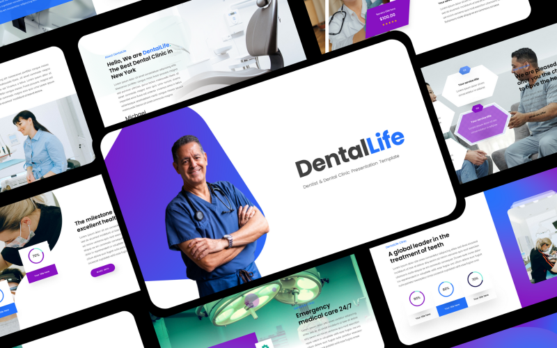 DentalLife - Tandheelkundige medische presentatie