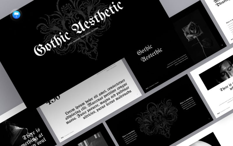 Gothic Aesthetic Keynote Template