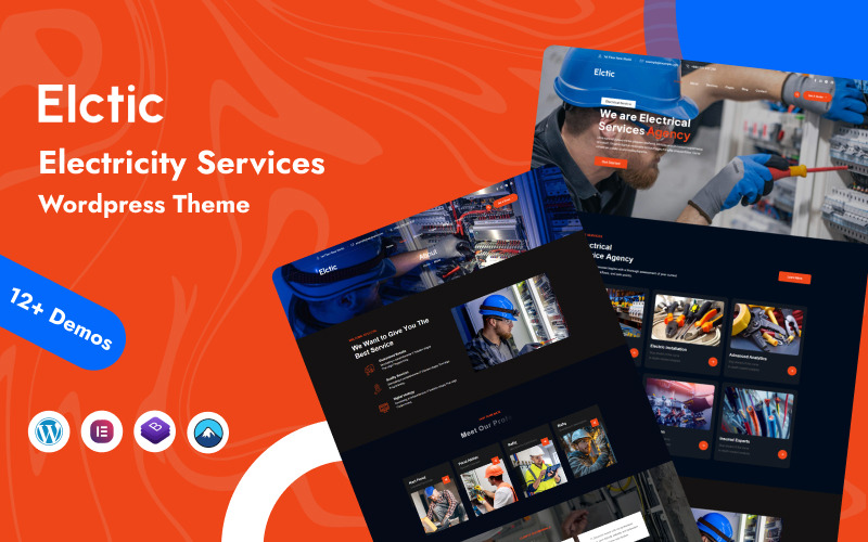 Téma WordPress Elctic - Služby elektřiny