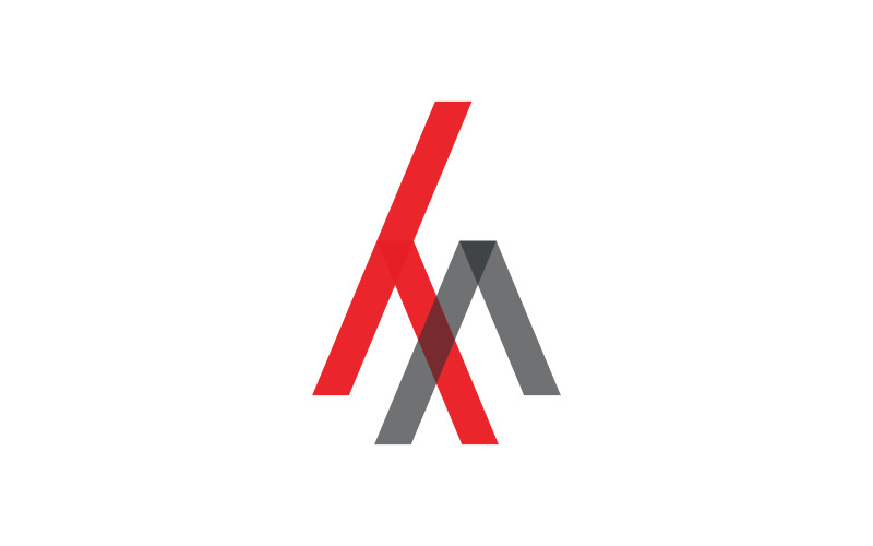 Шаблон логотипа M Letter Business векторная иллюстрация v.16