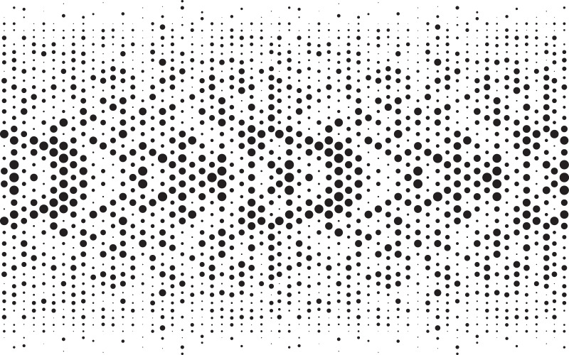 Modello di sfondo per illustrazione mezzitoni v.34