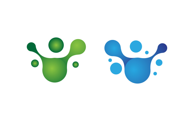 Meta Ball Medisch pictogram vector ontwerp sjabloon v.19