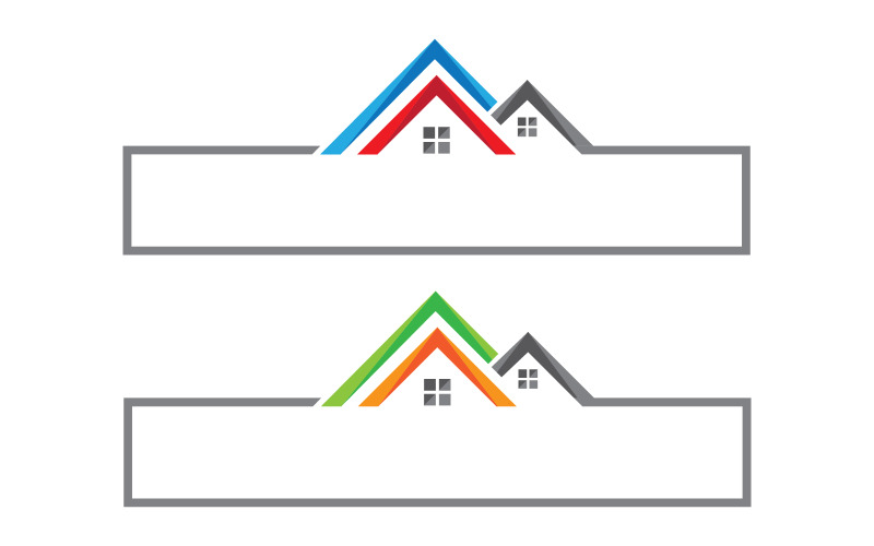 Modèle de conception d'illustration vectorielle de propriété immobilière v.10