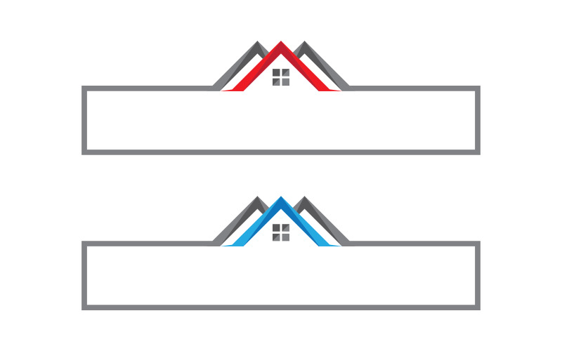 Modèle de conception d'illustration vectorielle de propriété immobilière v.1