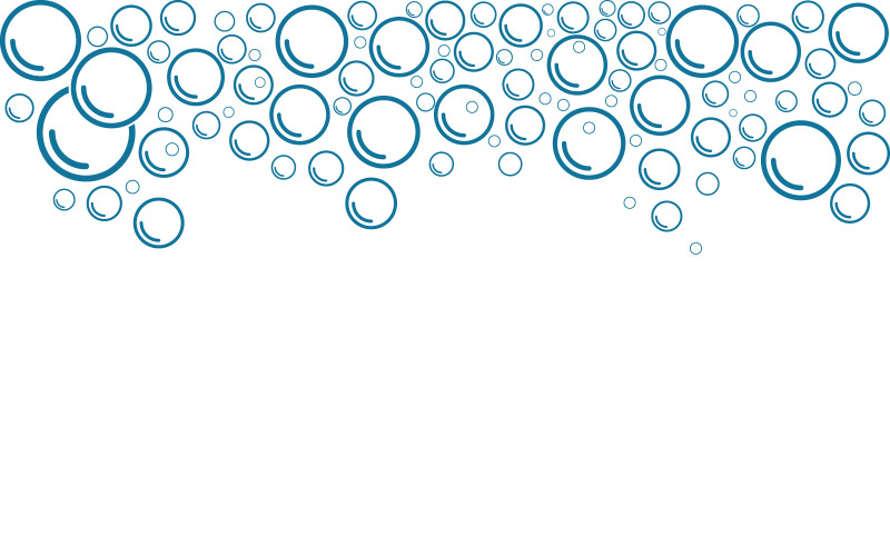 Bubbelvatten Tvätttvätt vektorillustration designmall v.11