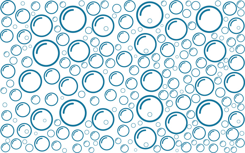 Bubbelvatten Tvätttvätt vektorillustration designmall v.13