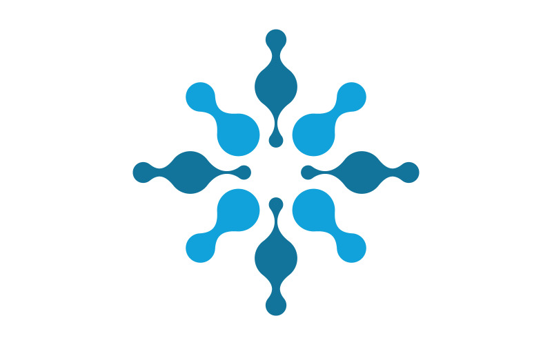 Meta Ball Medical icon vector design template v7.18