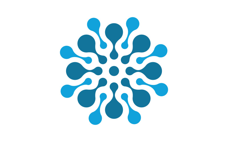 Meta Ball Medical icon vector design template v7.20