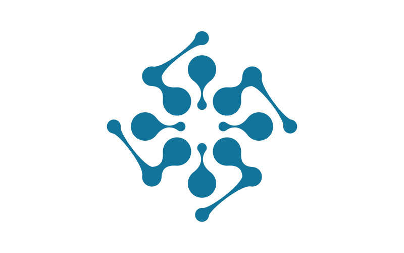 Meta Ball Medisch pictogram vector ontwerp sjabloon v7.19