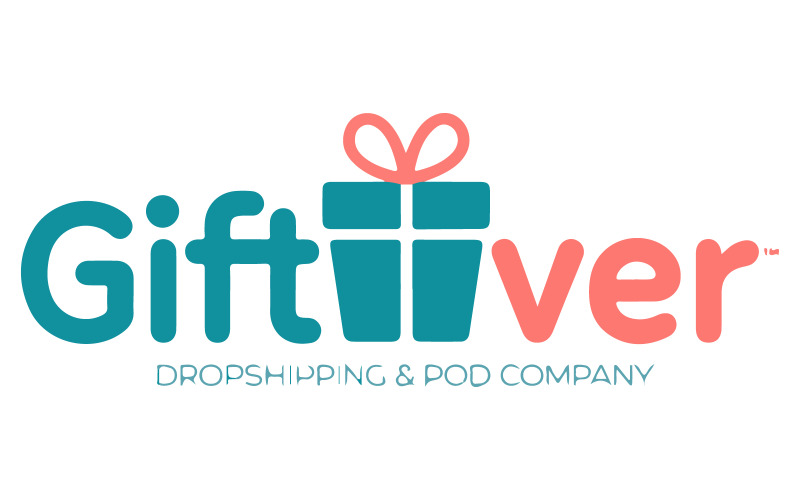 Ein vektorielles Logo-Design für Dropshipping