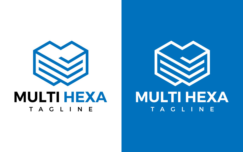 Логотип Multiple Hexagon Technology Files Логотип Stack Логотип онлайн-недвижимости логотип крипто
