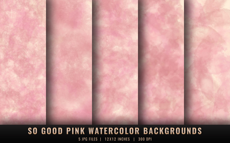 So gute rosa Aquarell-Hintergründe