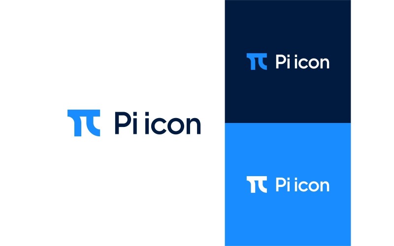 Pi Math Ekvation Symbol Logotyp