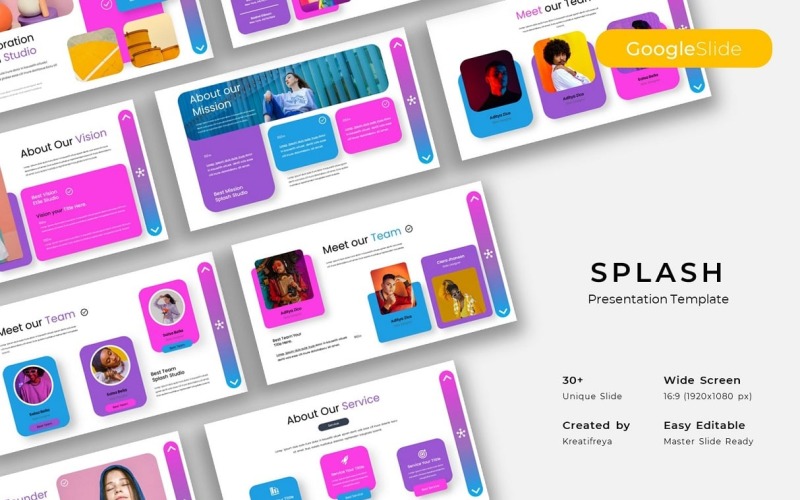 Splash – Business-Vorlage für Google Slides