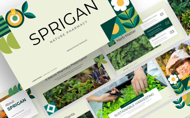 Лікарська природа Шаблон Google Slides