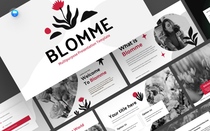 Modello keynote multiuso Blomme