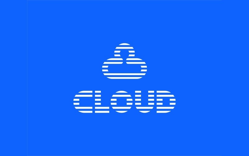 Abstract Cloud Line-logopictogram