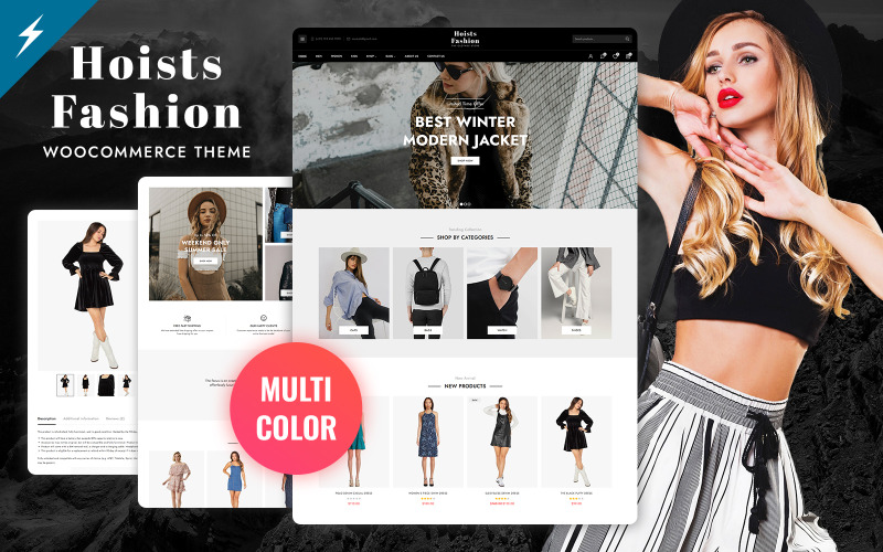 Hoists - Mode & Kleding, Sieraden WooCommerce Thema