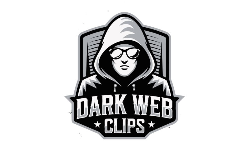Ilustración del logotipo de la dark web