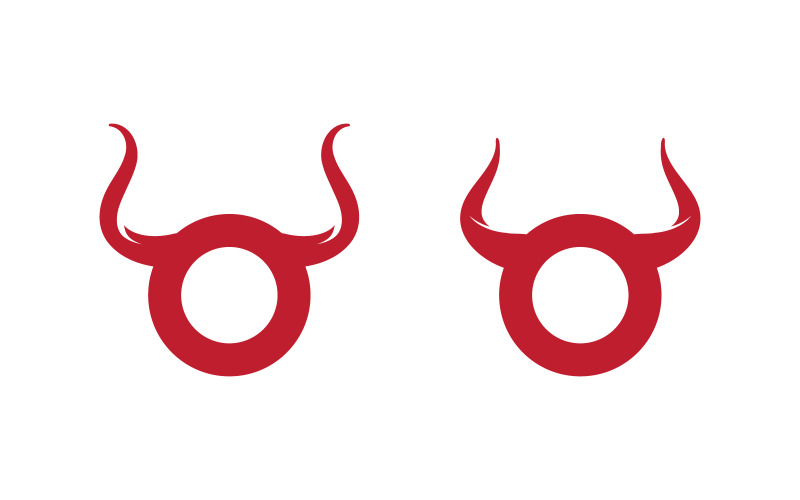 Illustrazione vettoriale del modello del logo sportivo Taurus v.11