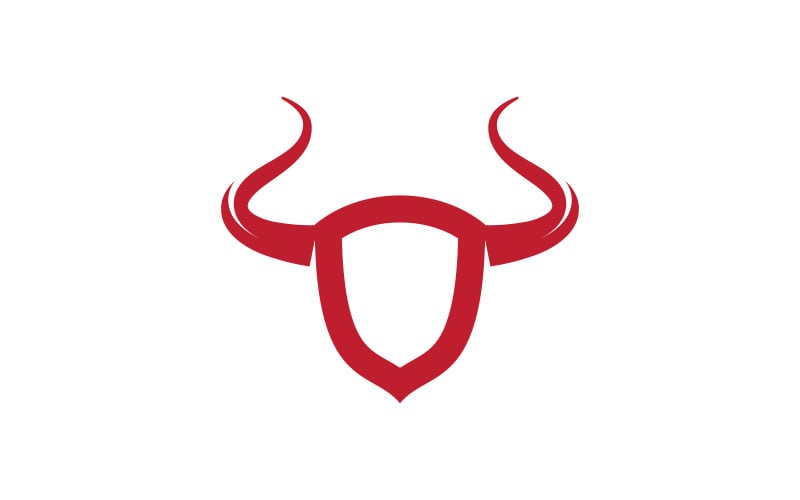 Modèle de logo Taurus Sport, conception d'icône vectorielle, illustration v.12