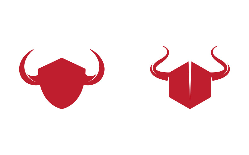 Taurus Sport logotyp mall vektor ikon illustration design v.10