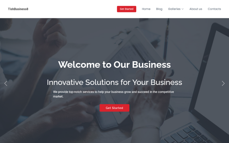 TishBusiness8 – Tema WordPress aziendale e commerciale