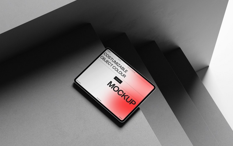 Modello PSD di mockup di tablet minimo