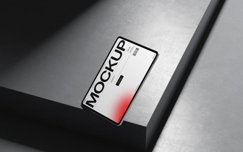 Realistisches Tablet-Modell für Präsentationen