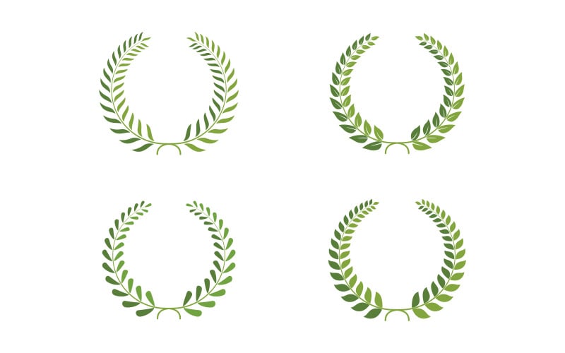 Drzewo liść ekologia natura weganizm koncepcja ilustracja Logo Szablon v.7