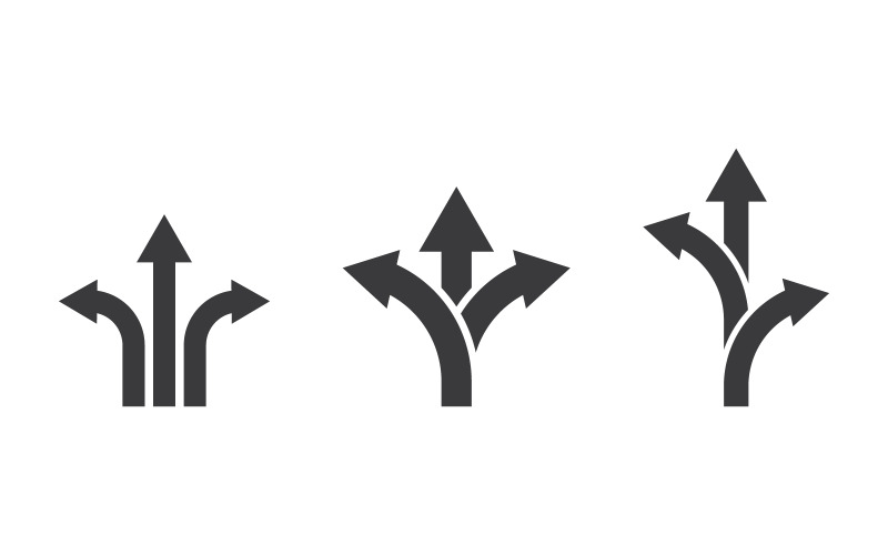 Pijlteken vector pictogram illustratie ontwerp sjabloon v.1