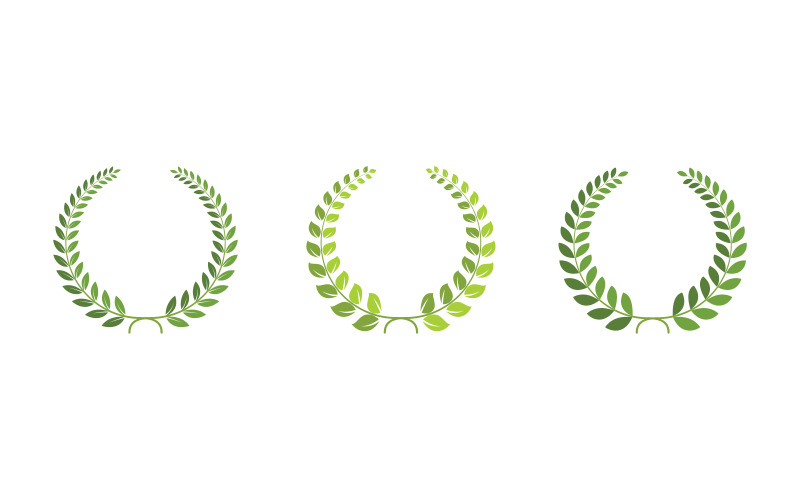Foglia di albero ecologia natura vegana concetto illustrazione Logo Template v.4