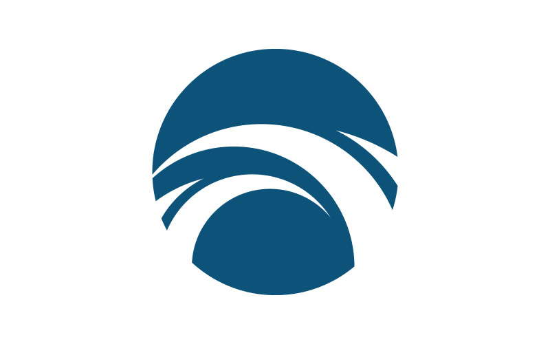 Bro illustration ikon Logotyp formgivningsmall v.8