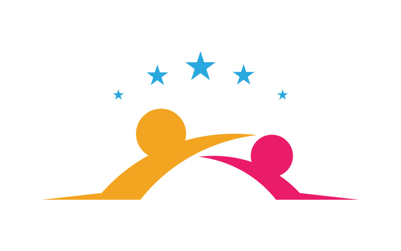 Örökbefogadási ellátás közösségi hálózat és közösségi logó tervezés v.5