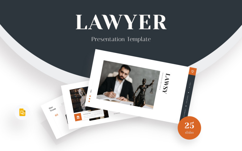 Lawsy-律师 Google 幻灯片演示模板