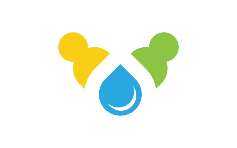 Modello di progettazione del logo della comunità sociale di assistenza sicura v.15
