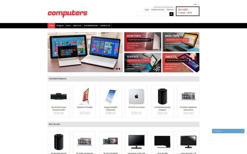 Computer Store Responsive Shopify Theme