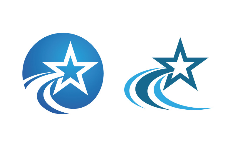 Дизайн логотипу Star Fast Speed Illustration v.13